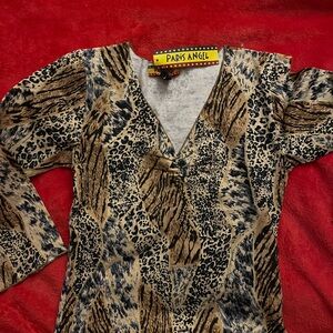 Animal Print  Top